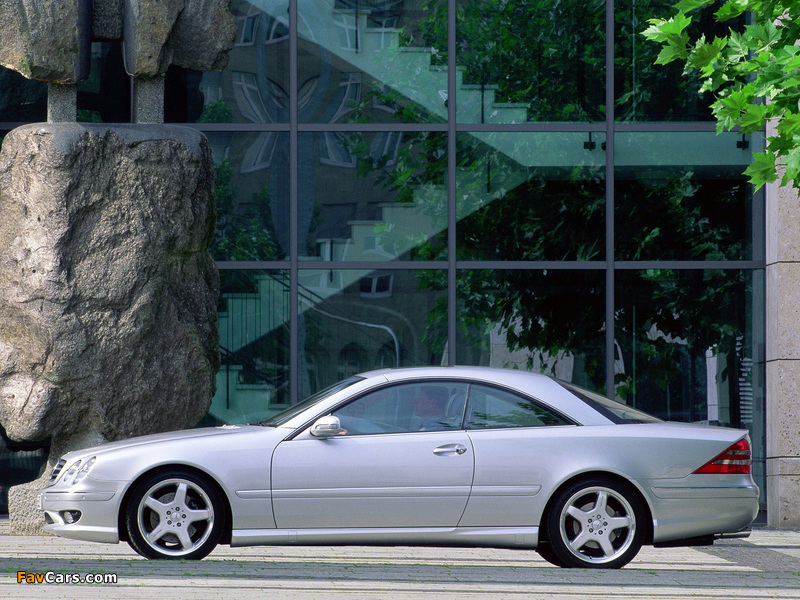 Mercedes-Benz CL 55 AMG (C215) 2000–02 images (800 x 600)
