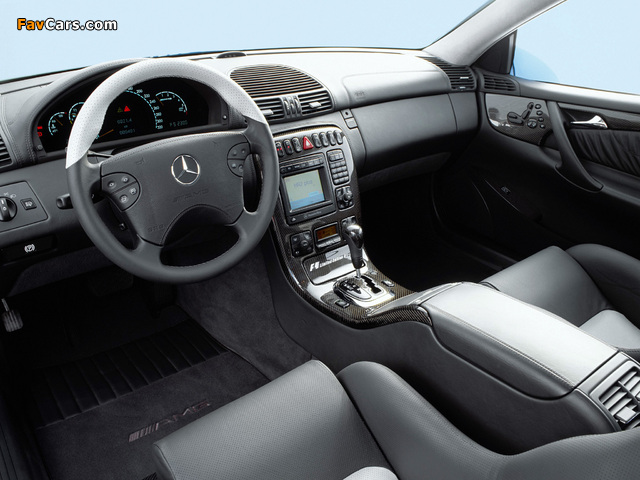 Mercedes-Benz CL 55 AMG F1 Limited Edition (C215) 2000 photos (640 x 480)