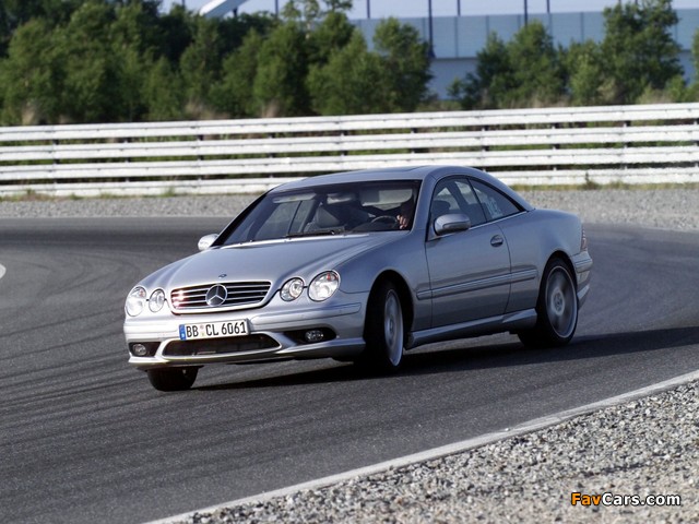 Mercedes-Benz CL 55 AMG (C215) 2000–02 pictures (640 x 480)