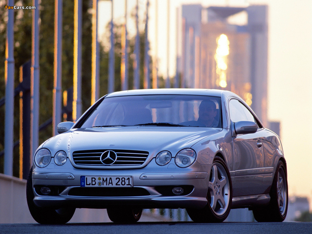 Mercedes-Benz CL 55 AMG F1 Limited Edition (C215) 2000 wallpapers (1024 x 768)