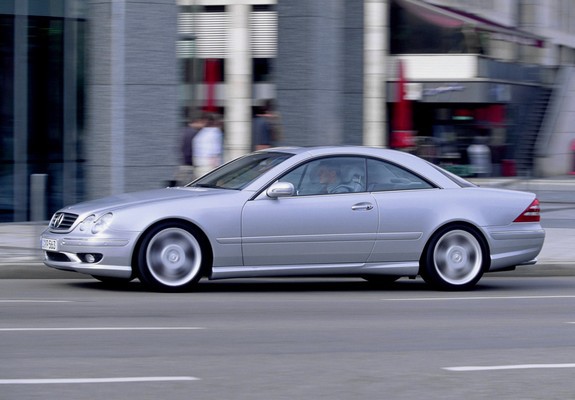 Mercedes-Benz CL 55 AMG (C215) 2000–02 wallpapers