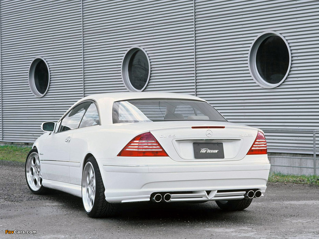 FAB Design Mercedes-Benz CL-Klasse (C215) 2002–06 images (1024 x 768)