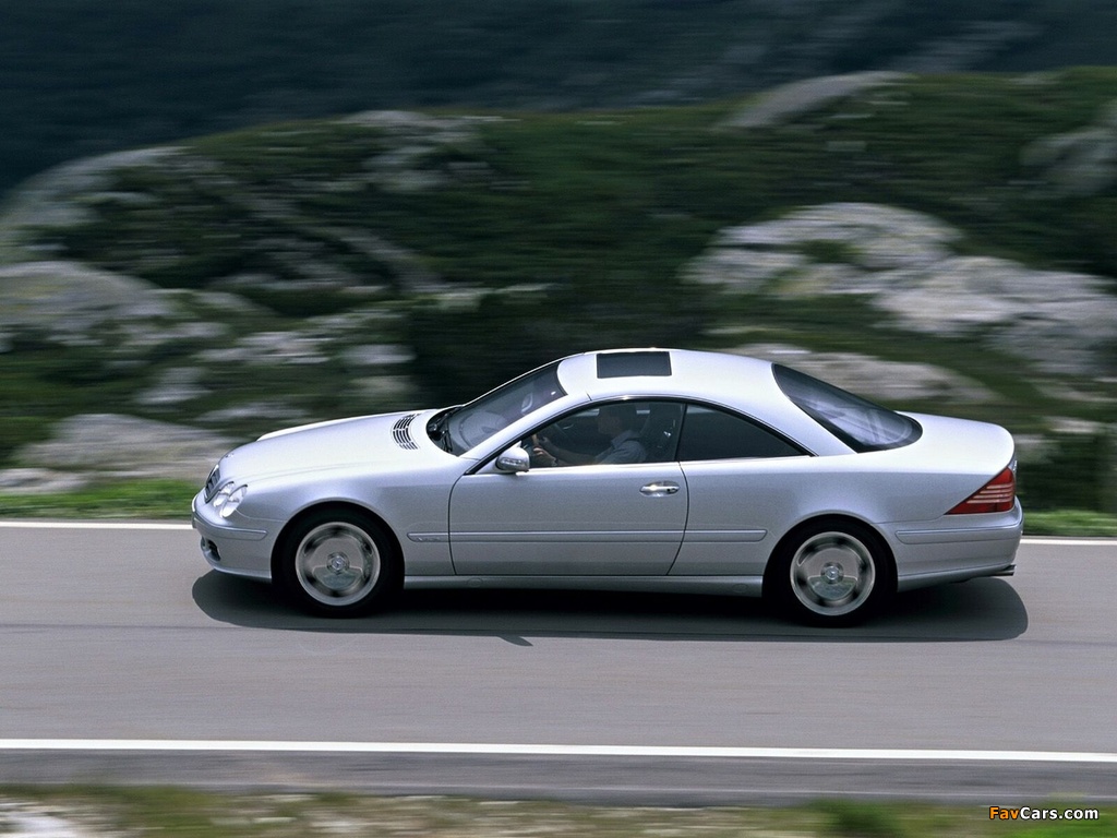 Mercedes-Benz CL 600 (C215) 2002–06 images (1024 x 768)