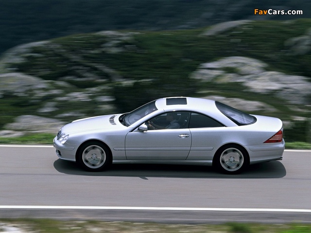 Mercedes-Benz CL 600 (C215) 2002–06 images (640 x 480)