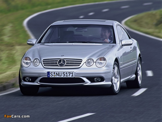 Mercedes-Benz CL 55 AMG (C215) 2002–06 images (640 x 480)