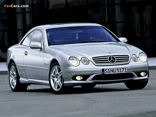 Mercedes-Benz CL 55 AMG (C215) 2002–06 photos (640 x 480)