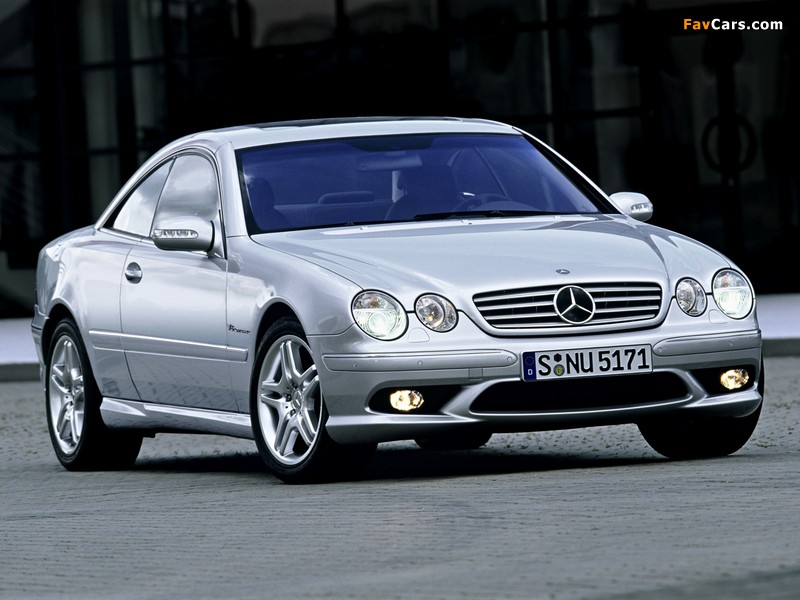 Mercedes-Benz CL 55 AMG (C215) 2002–06 photos (800 x 600)