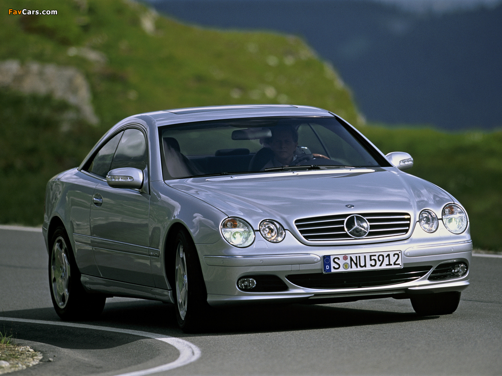 Mercedes-Benz CL 600 (C215) 2002–06 pictures (1024 x 768)