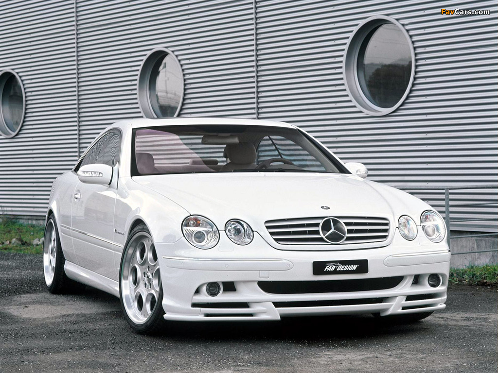 FAB Design Mercedes-Benz CL-Klasse (C215) 2002–06 wallpapers (1024 x 768)