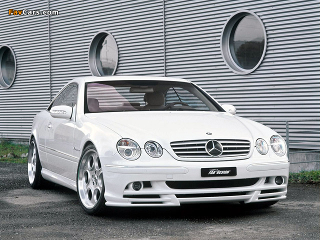 FAB Design Mercedes-Benz CL-Klasse (C215) 2002–06 wallpapers (640 x 480)