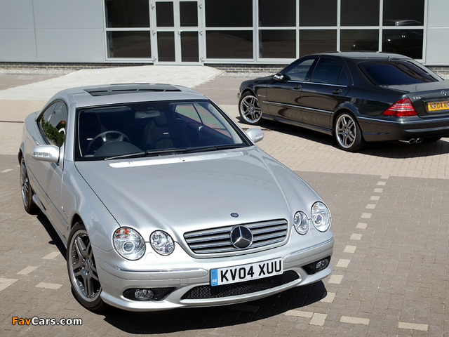 Mercedes-Benz CL 65 AMG UK-spec (C215) 2003–06 images (640 x 480)