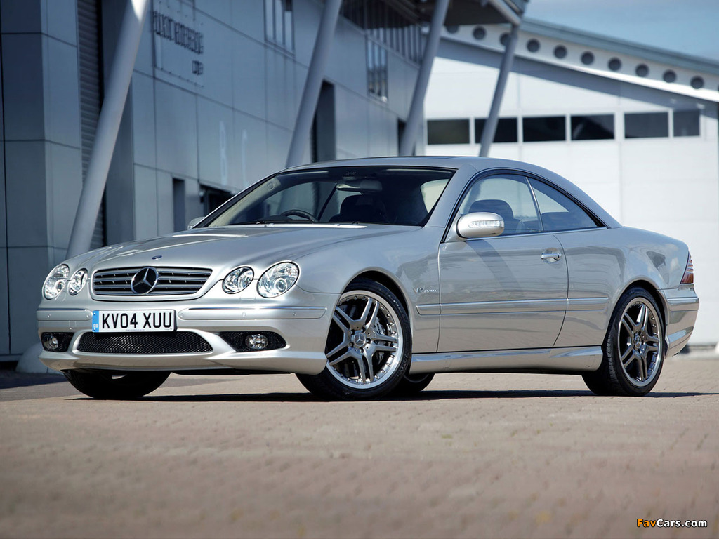 Mercedes-Benz CL 65 AMG UK-spec (C215) 2003–06 wallpapers (1024 x 768)