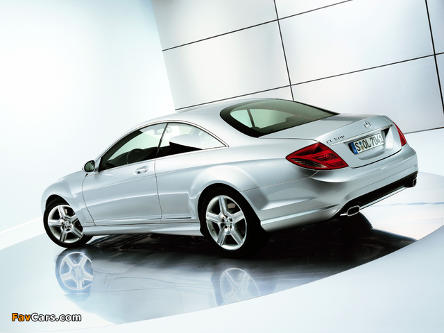 Mercedes-Benz CL 500 AMG Sports Package (C216) 2006–10 images (640 x 480)