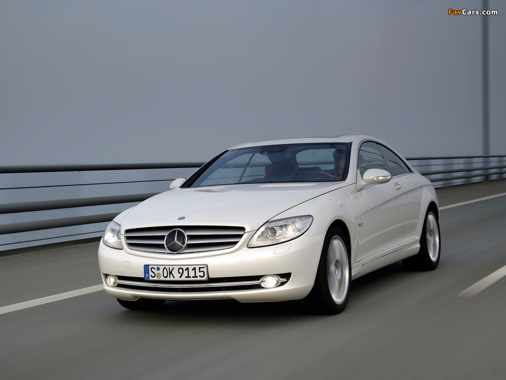 Mercedes-Benz CL 600 (C216) 2006–10 images (1024 x 768)