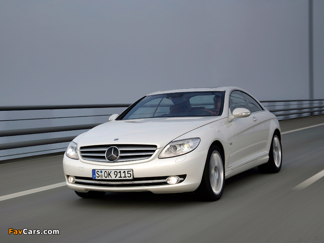 Mercedes-Benz CL 600 (C216) 2006–10 images (640 x 480)