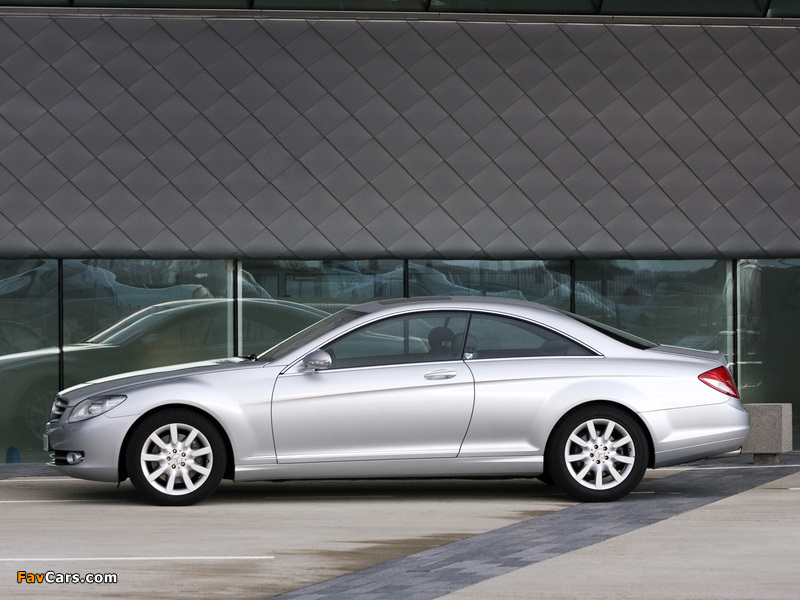 Mercedes-Benz CL 500 UK-spec (C216) 2006–10 photos (800 x 600)