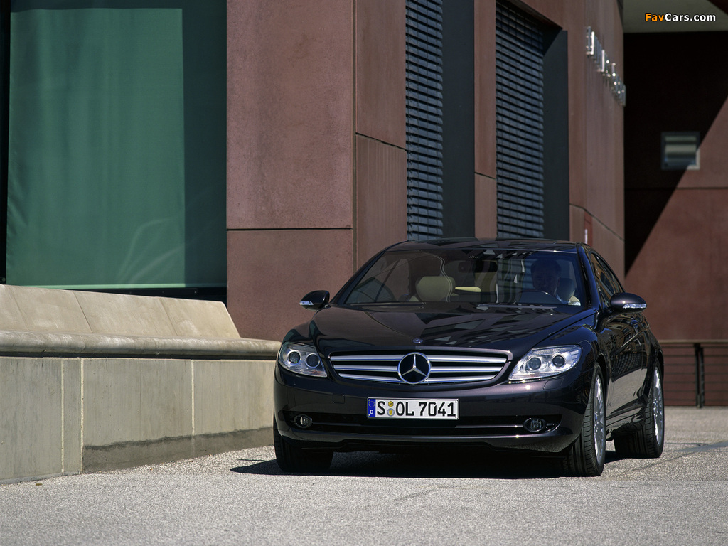 Mercedes-Benz CL 500 (C216) 2006–10 pictures (1024 x 768)