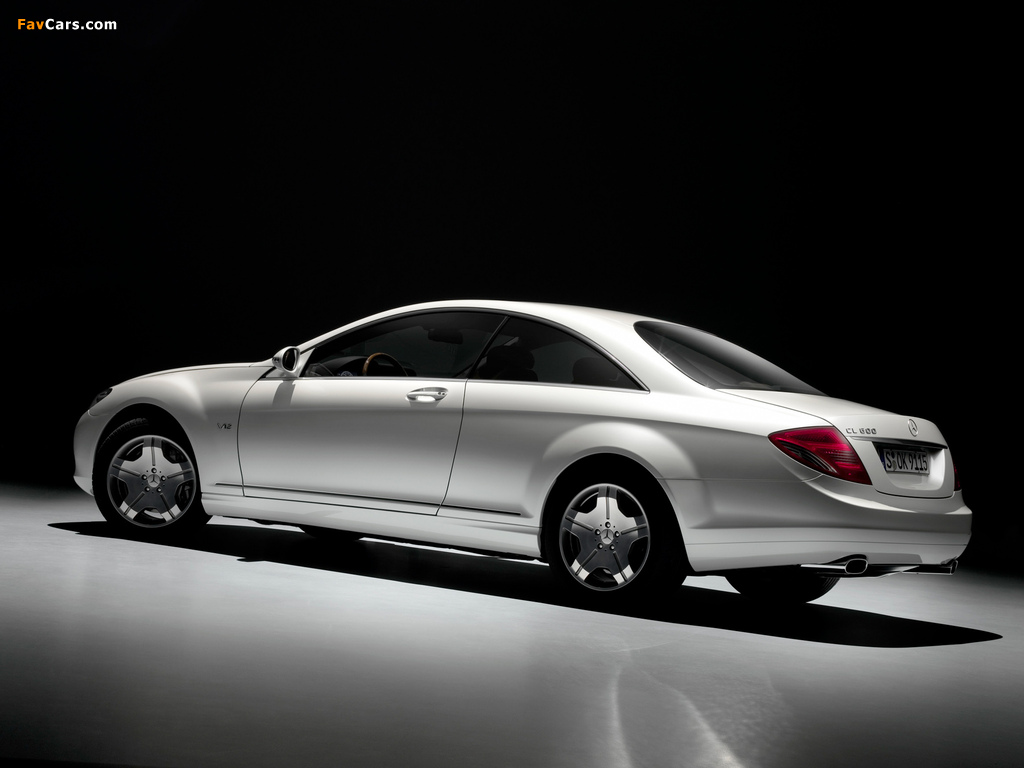 Mercedes-Benz CL 600 (C216) 2006–10 pictures (1024 x 768)