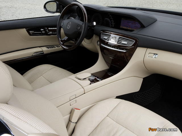 Mercedes-Benz CL 600 (C216) 2006–10 pictures (640 x 480)