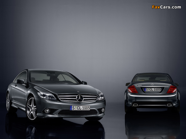 Mercedes-Benz CL 500 AMG Sports Package (C216) 2006–10 pictures (640 x 480)