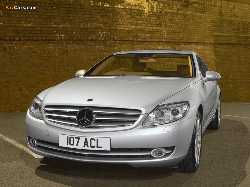 Mercedes-Benz CL 500 UK-spec (C216) 2006–10 pictures (800 x 600)