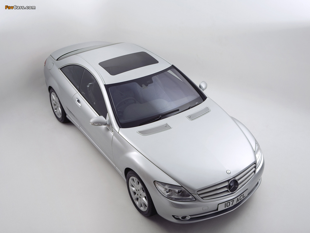 Mercedes-Benz CL 500 UK-spec (C216) 2006–10 wallpapers (1024 x 768)