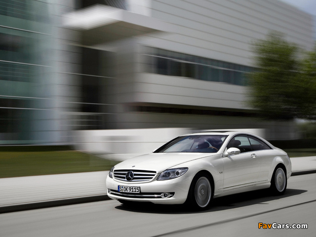 Mercedes-Benz CL 600 (C216) 2006–10 wallpapers (640 x 480)