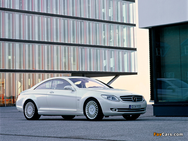 Mercedes-Benz CL 600 (C216) 2006–10 wallpapers (640 x 480)