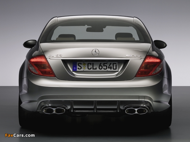 Mercedes-Benz CL 65 AMG 40th Anniversary (C216) 2007 images (640 x 480)