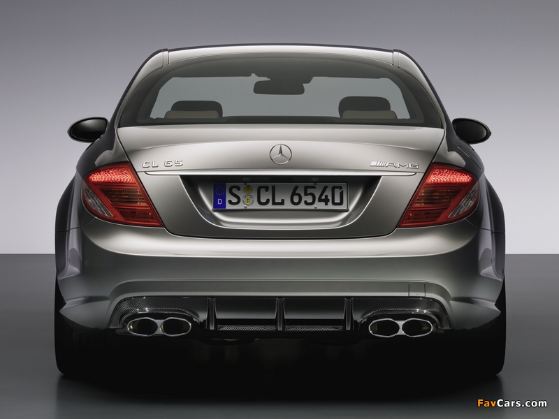 Mercedes-Benz CL 65 AMG 40th Anniversary (C216) 2007 images (800 x 600)