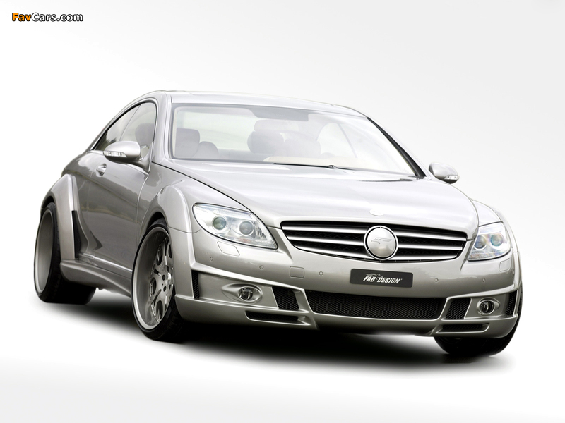 FAB Design Mercedes-Benz CL 600 (C216) 2007 photos (800 x 600)