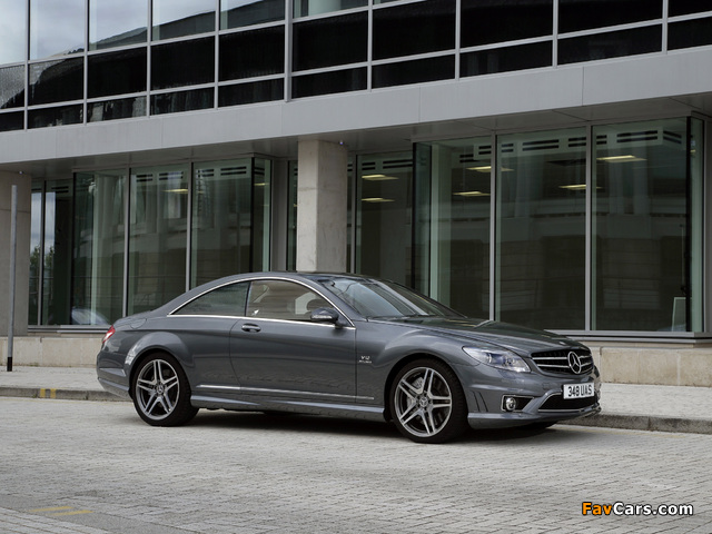 Mercedes-Benz CL 65 AMG UK-spec (C216) 2007–10 pictures (640 x 480)