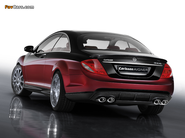 Carlsson Aigner CK 65 RS Eau Rouge (C216) 2007–10 pictures (640 x 480)