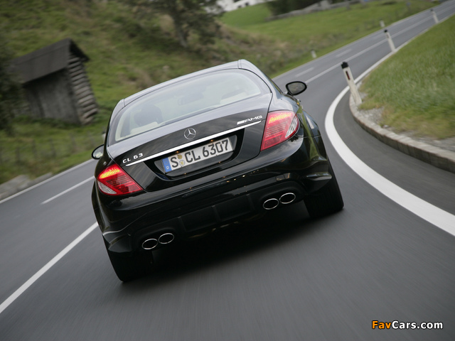 Mercedes-Benz CL 63 AMG (C216) 2007–10 pictures (640 x 480)