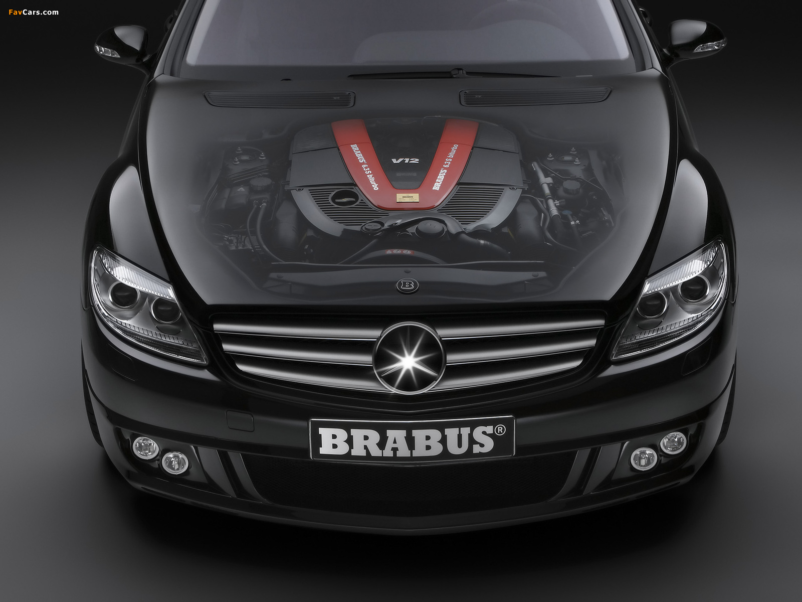 Brabus SV12 S Biturbo Coupe (C216) 2007–10 wallpapers (1600 x 1200)