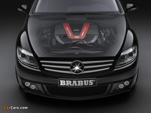 Brabus SV12 S Biturbo Coupe (C216) 2007–10 wallpapers (640 x 480)