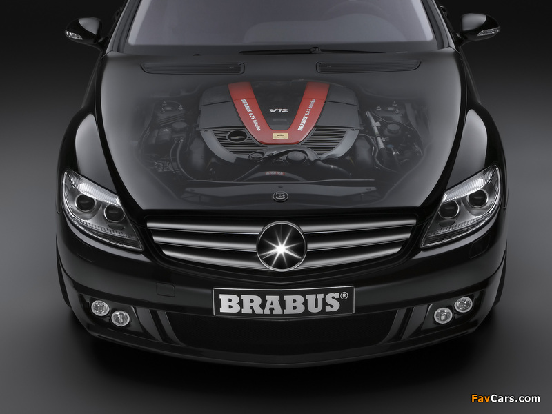 Brabus SV12 S Biturbo Coupe (C216) 2007–10 wallpapers (800 x 600)