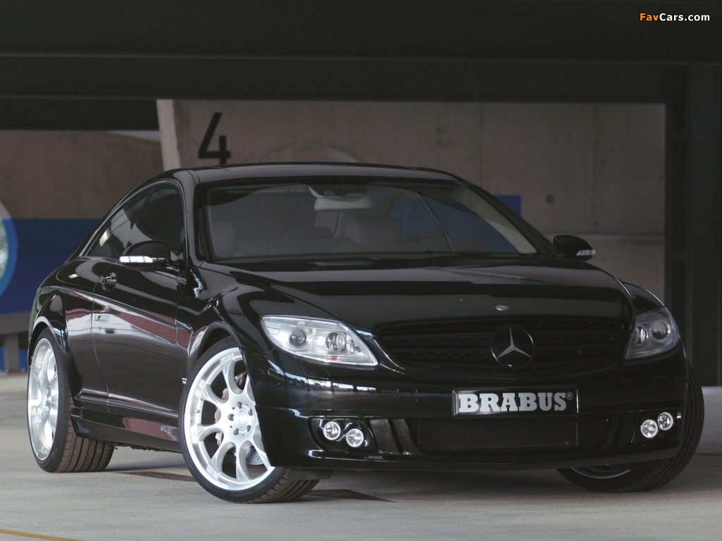 Brabus Mercedes-Benz CL 500 (C216) 2007–10 wallpapers (1024 x 768)