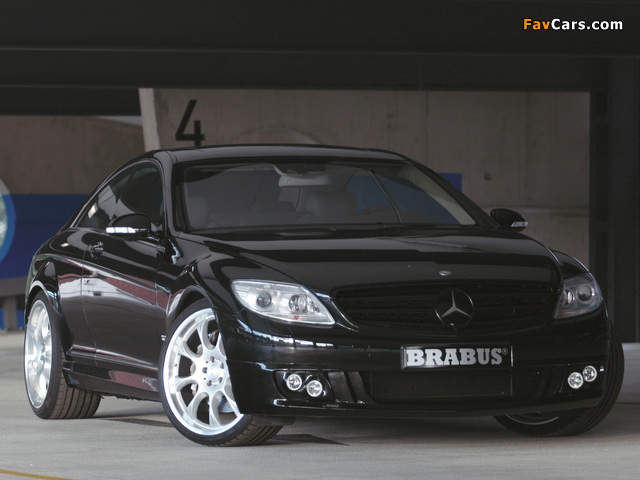 Brabus Mercedes-Benz CL 500 (C216) 2007–10 wallpapers (640 x 480)