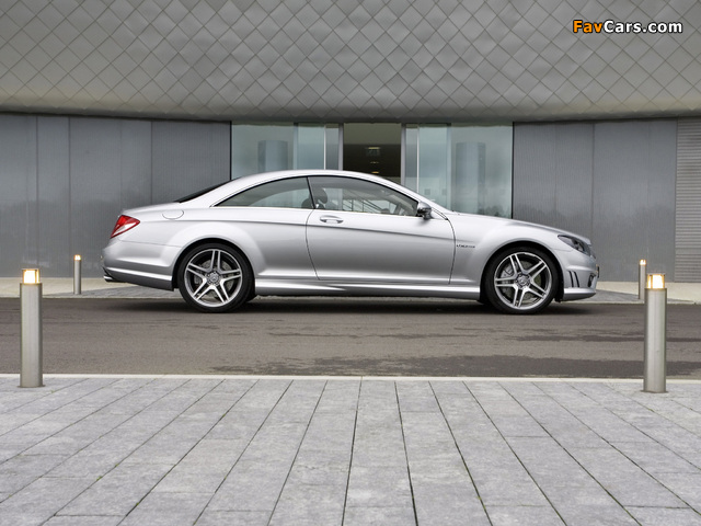 Mercedes-Benz CL 63 AMG UK-spec (C216) 2007–10 wallpapers (640 x 480)