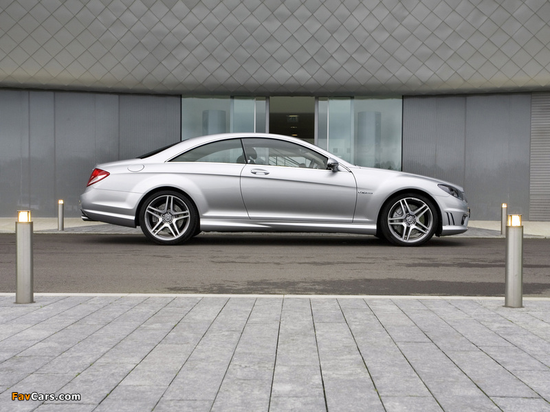 Mercedes-Benz CL 63 AMG UK-spec (C216) 2007–10 wallpapers (800 x 600)