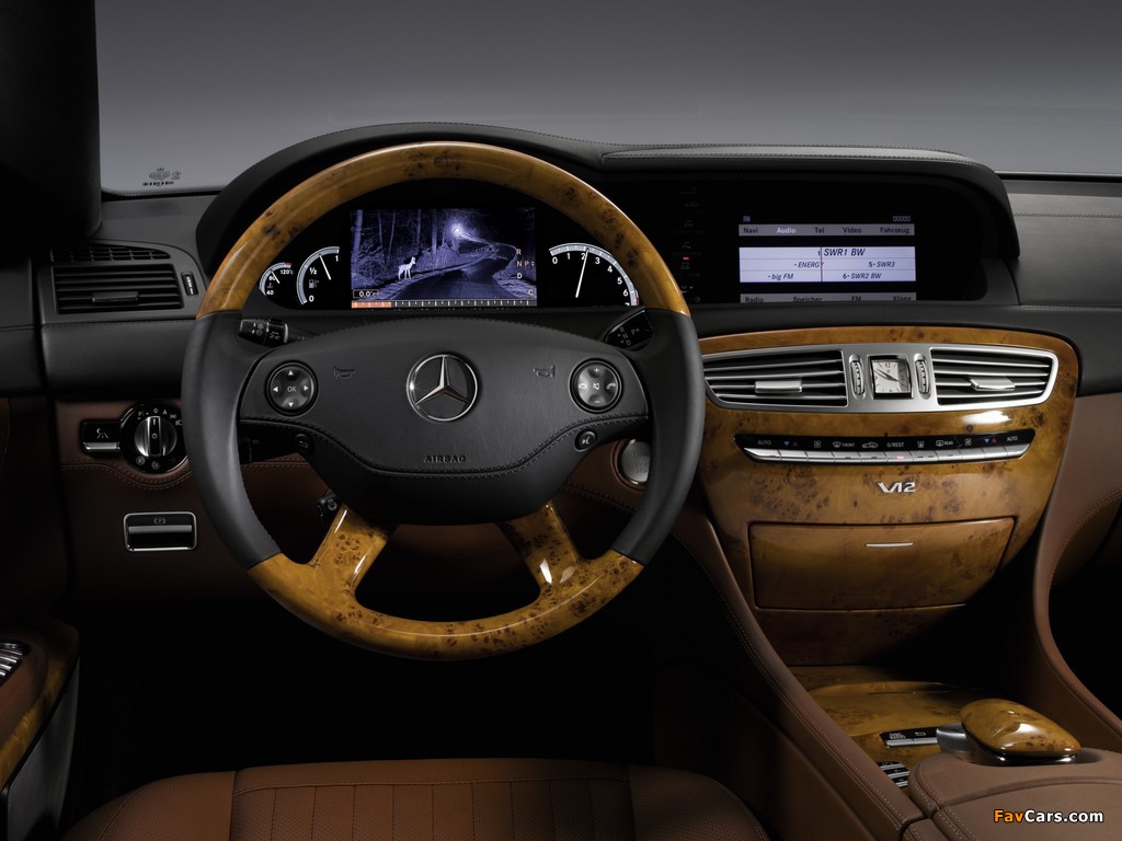 Mercedes-Benz CL 65 AMG (C216) 2007–10 wallpapers (1024 x 768)