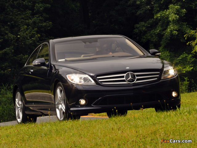 Mercedes-Benz CL 550 4MATIC (C216) 2008–10 photos (640 x 480)