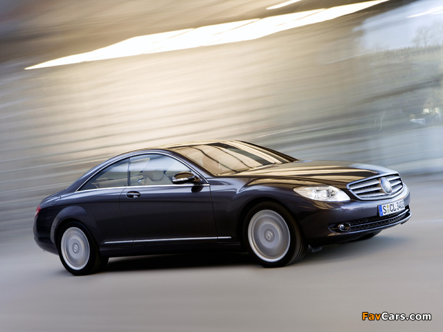 Mercedes-Benz CL 500 4MATIC (C216) 2008–10 photos (640 x 480)