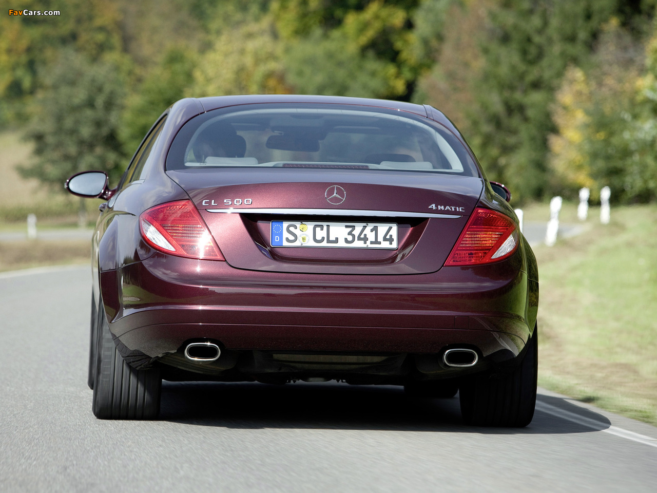 Mercedes-Benz CL 500 4MATIC (C216) 2008–10 photos (1280 x 960)