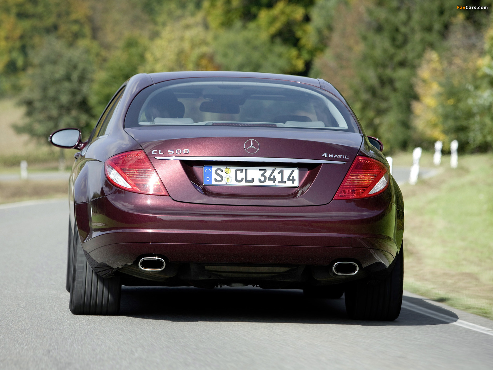 Mercedes-Benz CL 500 4MATIC (C216) 2008–10 photos (1600 x 1200)