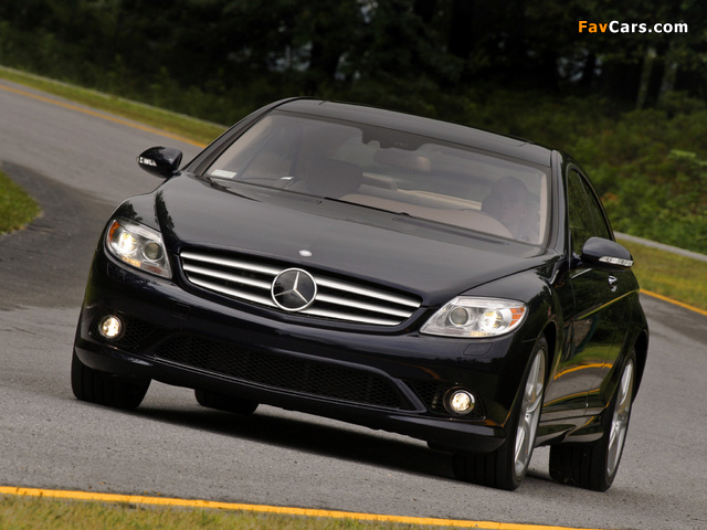 Mercedes-Benz CL 550 4MATIC (C216) 2008–10 pictures (640 x 480)