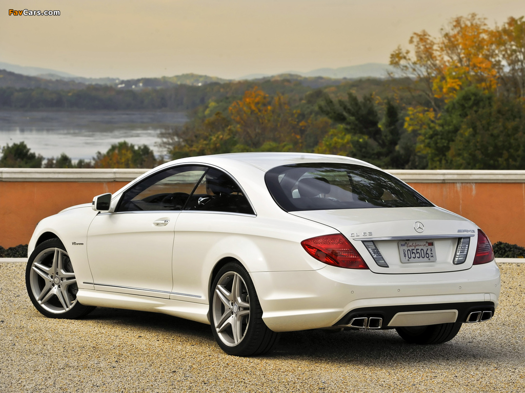 Mercedes-Benz CL 63 AMG US-spec (C216) 2010 images (1024 x 768)