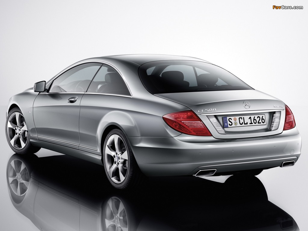 Mercedes-Benz CL 500 4MATIC (S216) 2010 images (1024 x 768)