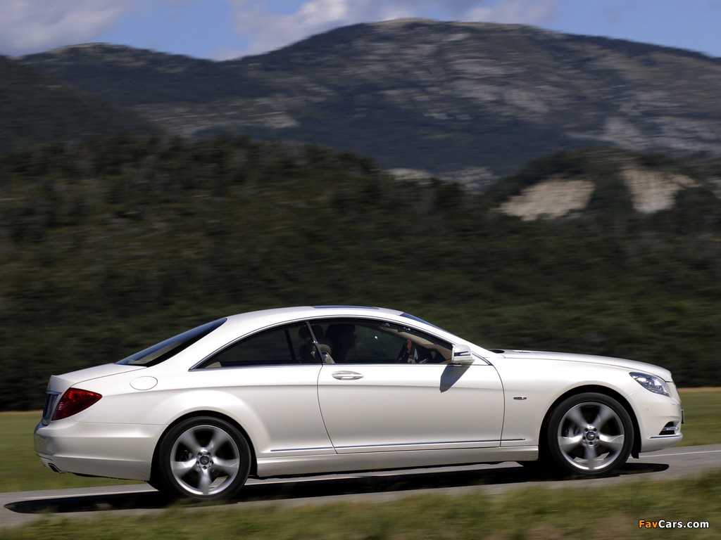 Mercedes-Benz CL 500 BlueEfficiency (S216) 2010 images (1024 x 768)